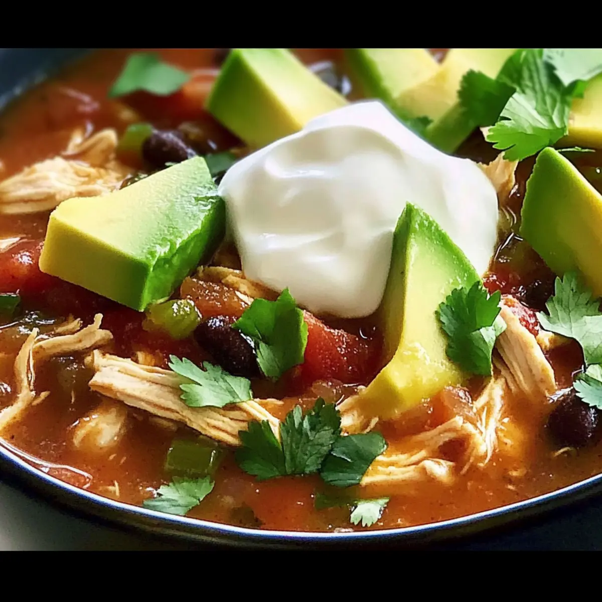 Slow Cooker Chicken Tortilla Soup Recipe