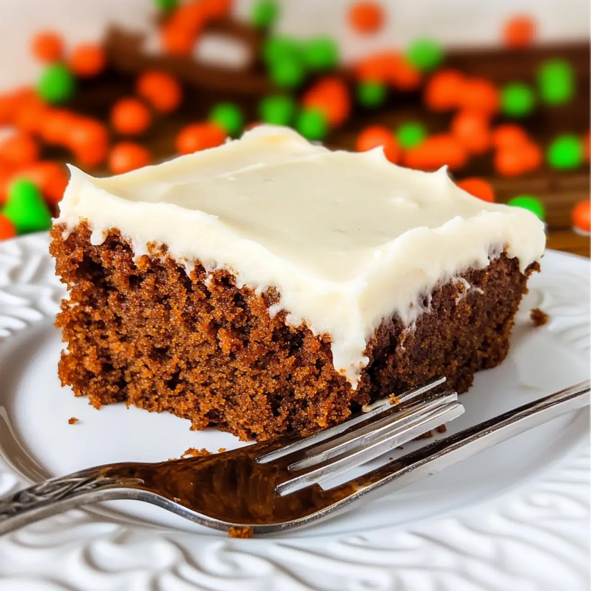 Homemade Gingerbread Cake