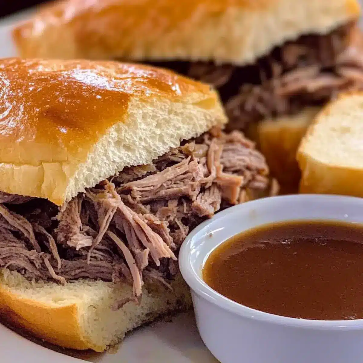 Pioneer Woman Slow Cooker French Dip Sandwiches Recipe