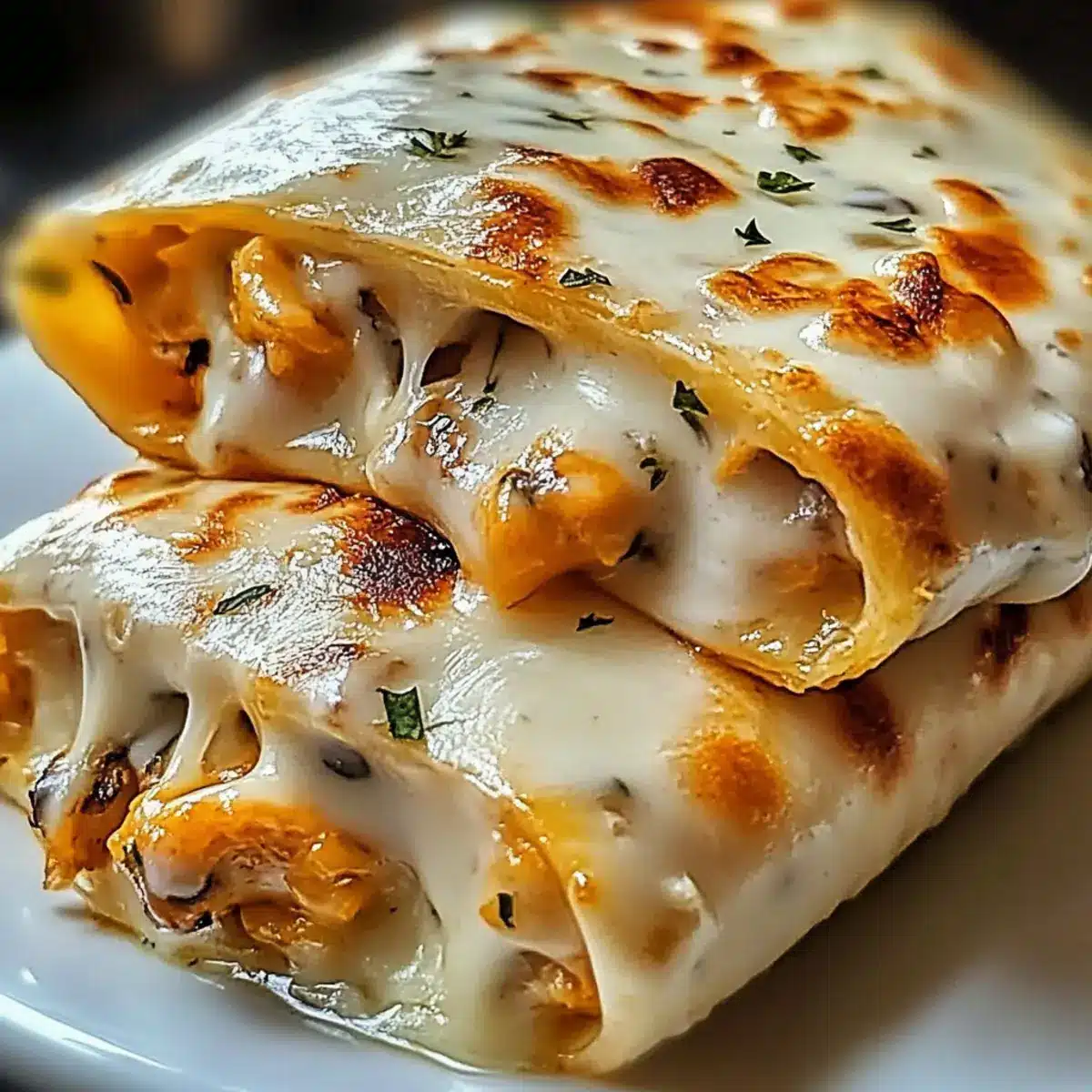Cheesy Chicken Wrapsilla Sticks