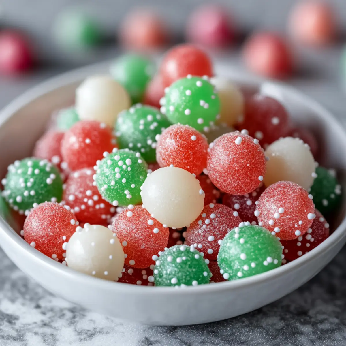 DIY Christmas Bubble Gum