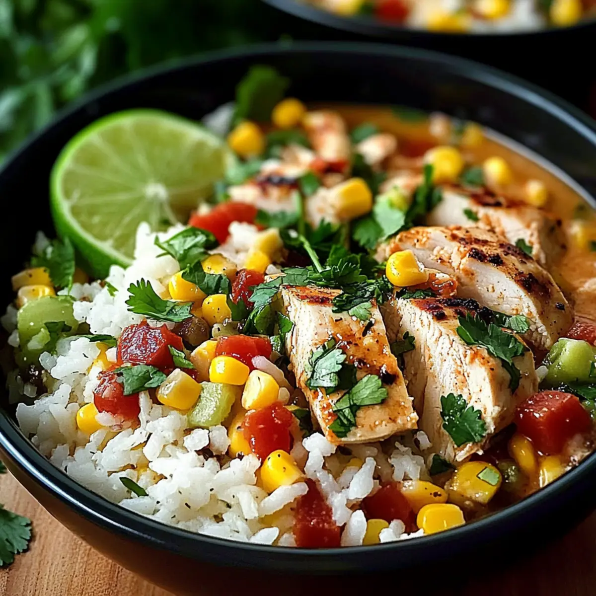 Mexican Lime Chicken Rice