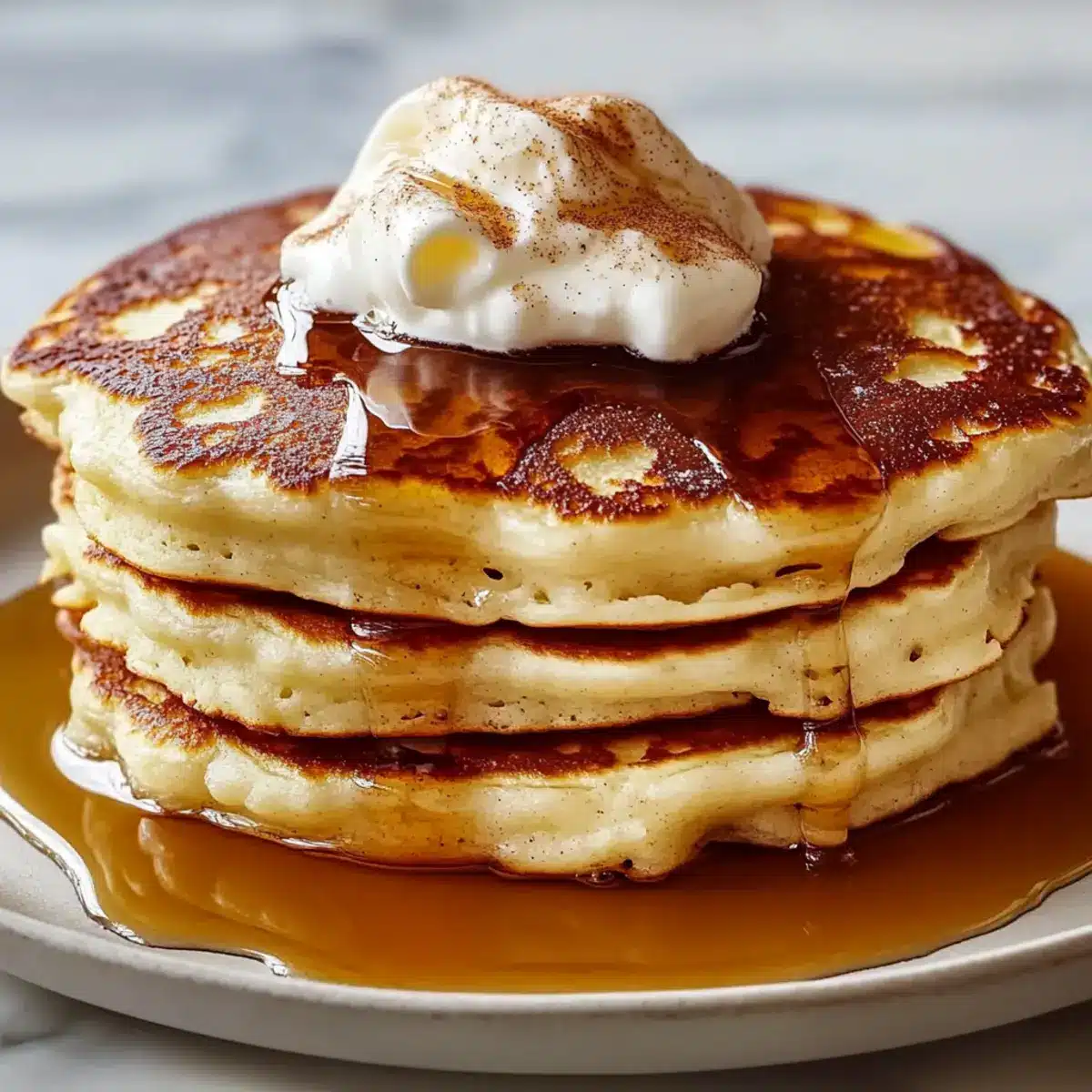 eggnog pancakes Recipe