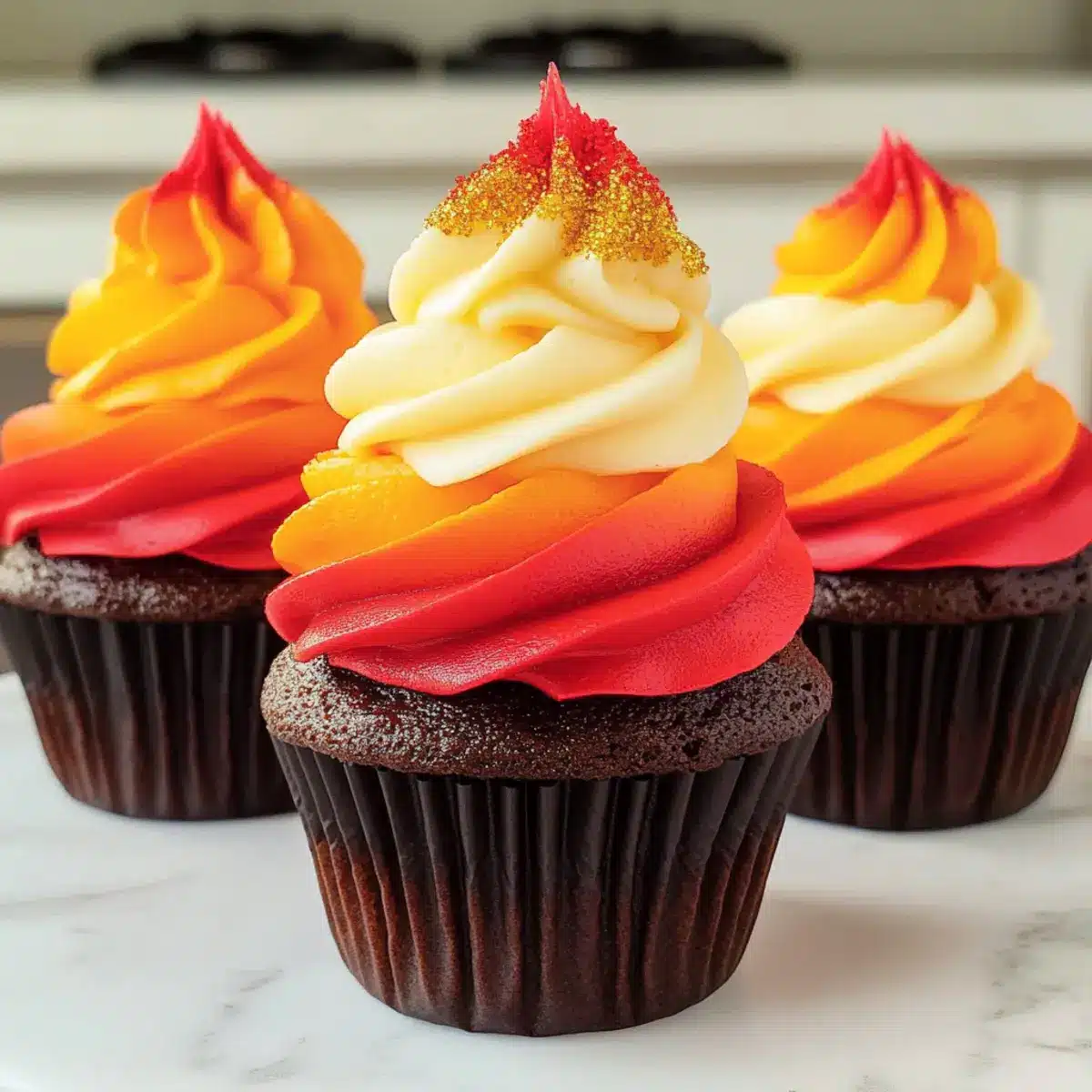 Harvest Thanksgiving Cupcakes