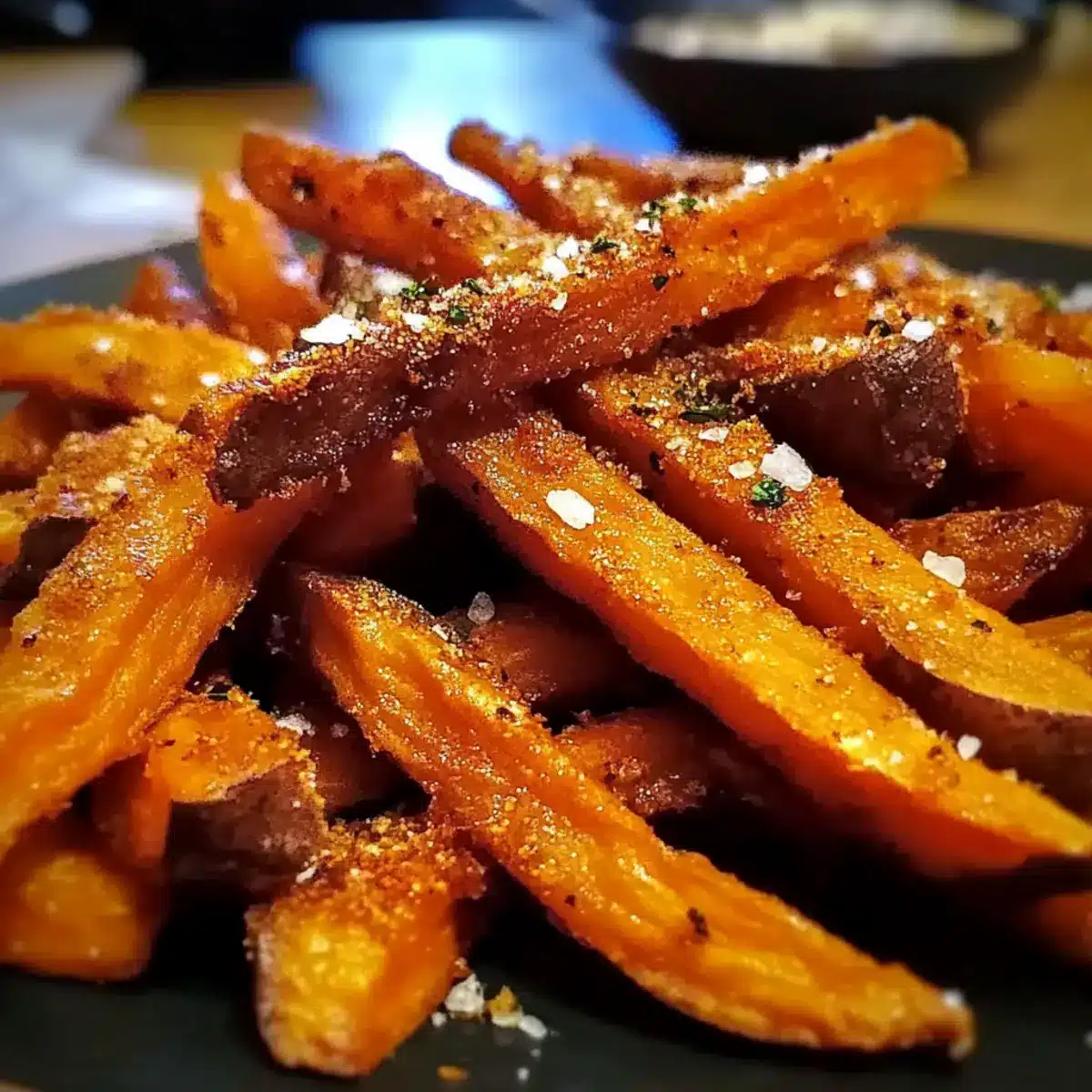 Bat Wing Sweet Potato Fries