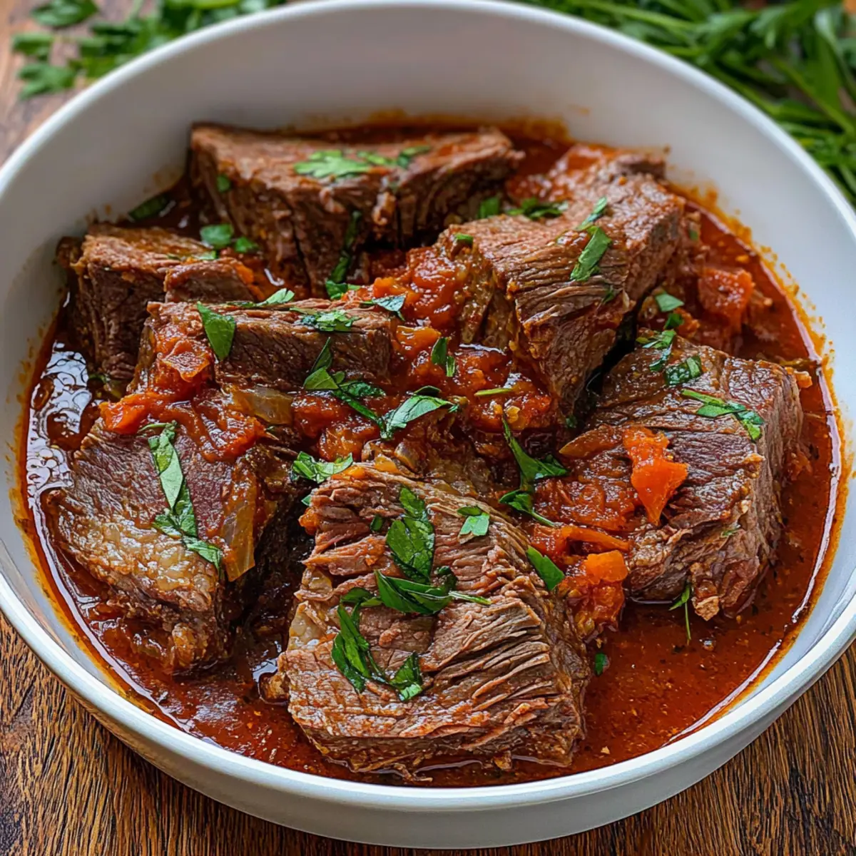Italian Pot Roast (Stracotto)