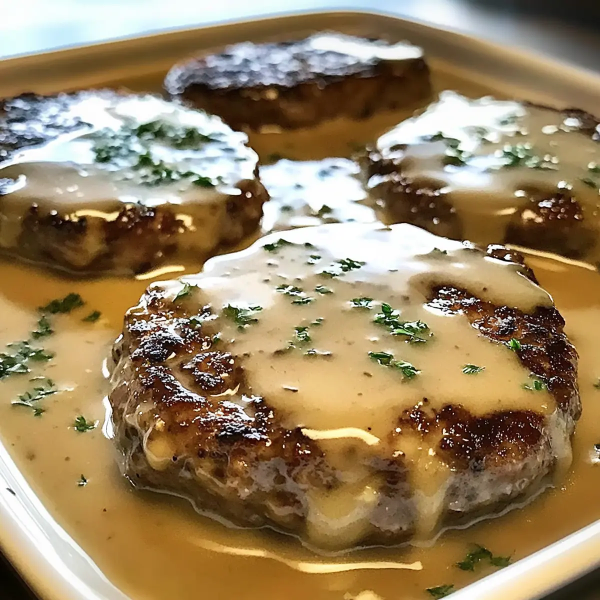 Amish Hamburger Steak Bake