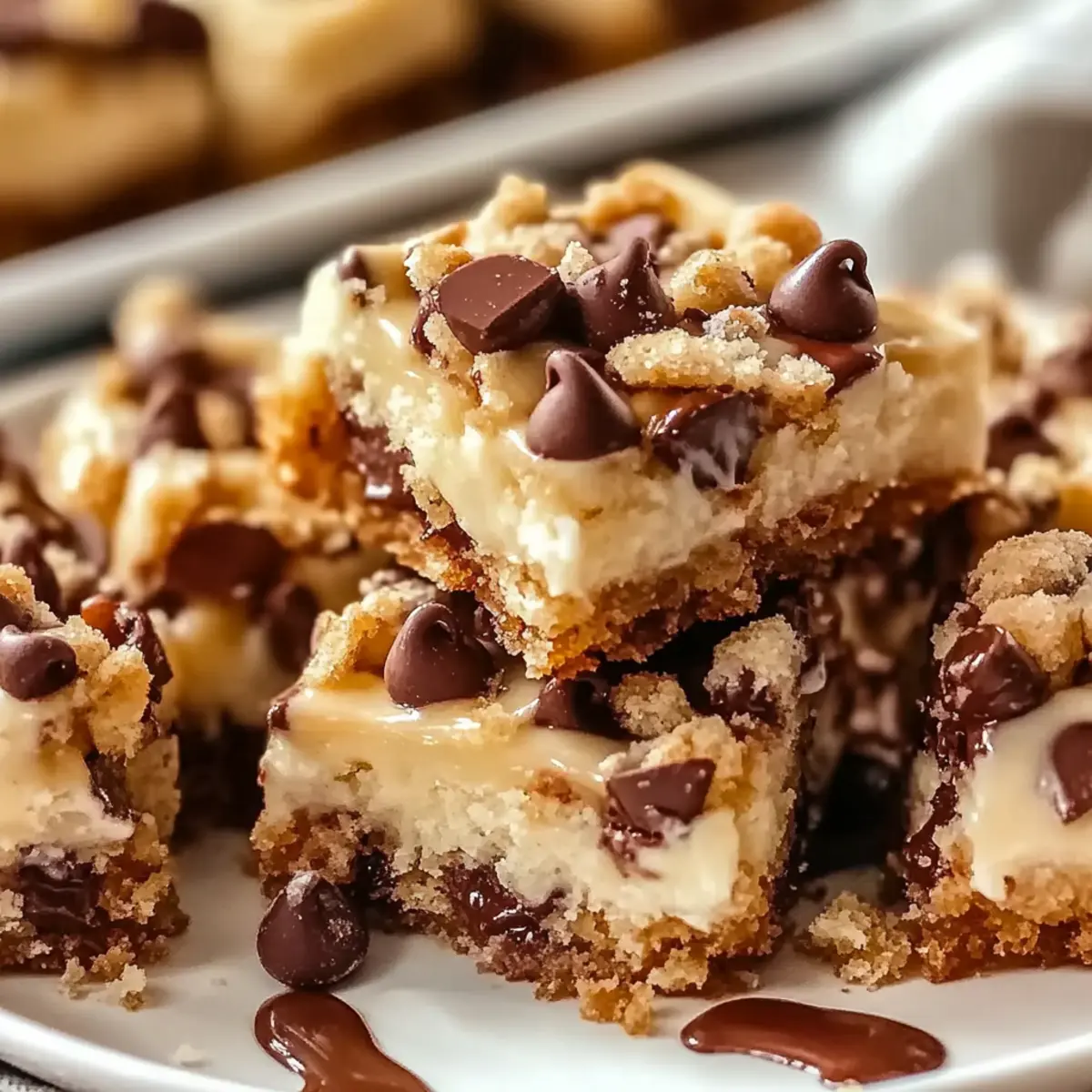 Caramel Apple Cheesecake Bars