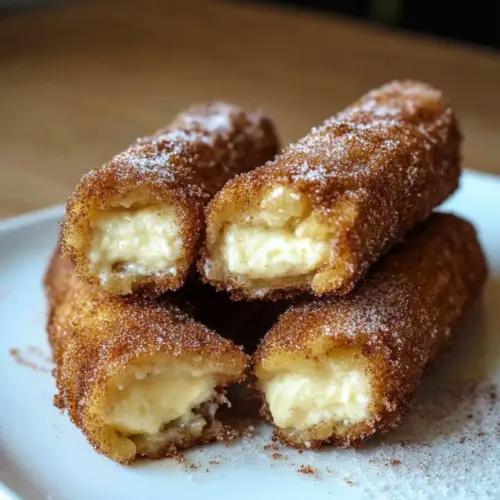 Delicious Cookie Dough Cheesecake Stuffed Churros