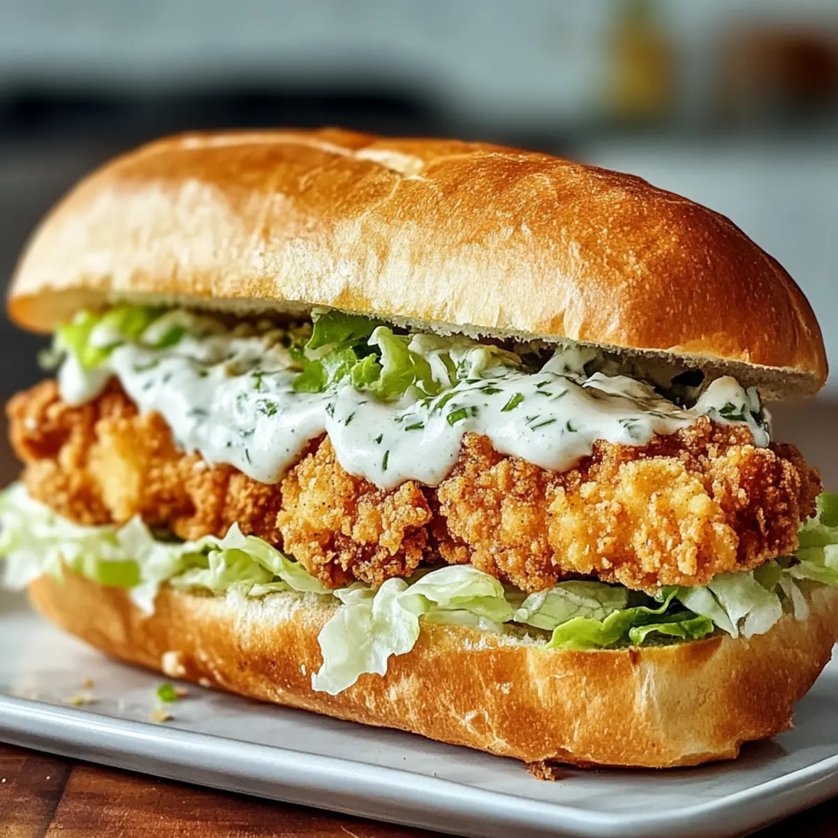 Crispy Chicken Caesar Sandwich: A Must-Try Recipe! Recipe