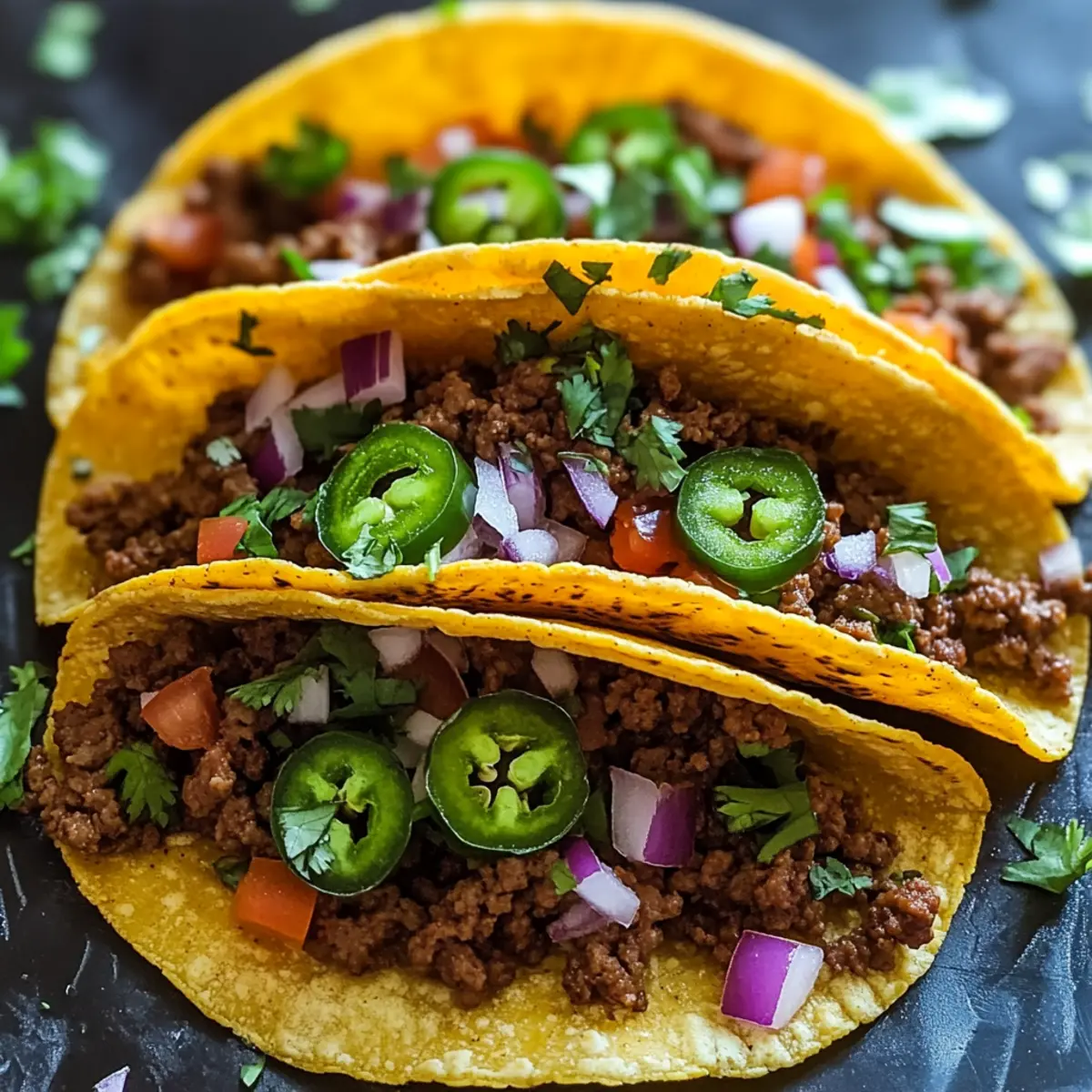 Crispy Ground Beef Tacos