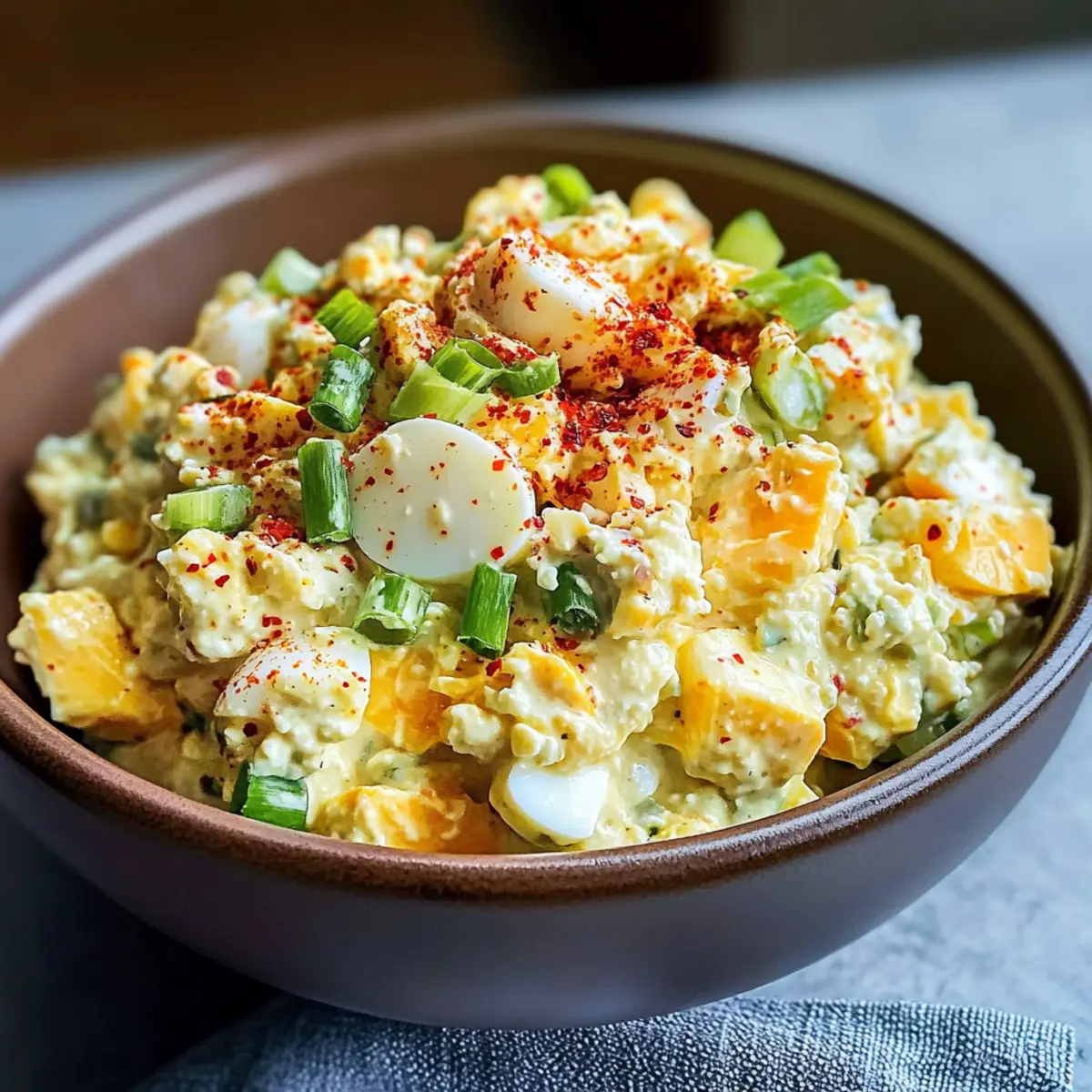 Simple Cottage Cheese Egg Salad
