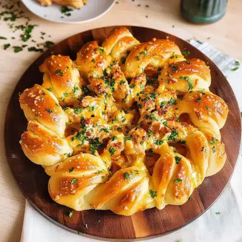 Tandoori Chicken Star Bread