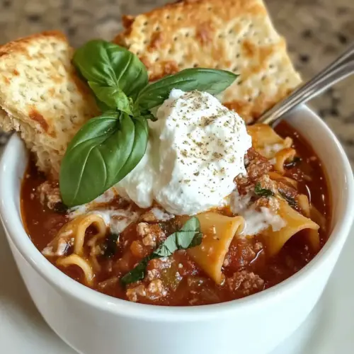 Lasagna Soup Recipe