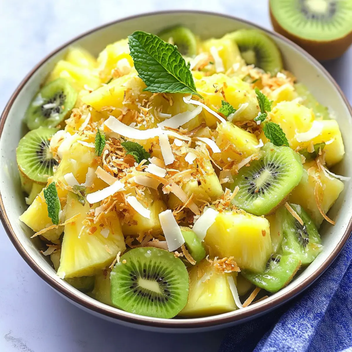 Pineapple Kiwi Salad