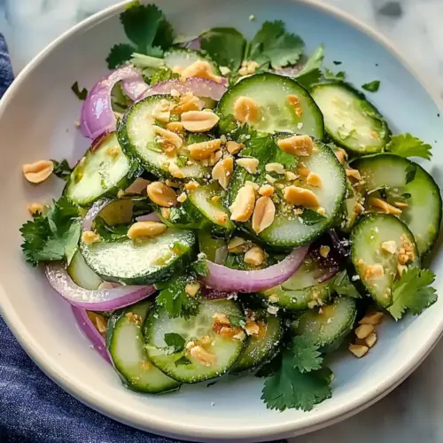 Juicy Thai Cucumber Salad