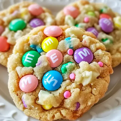 Easter M&M Cookies